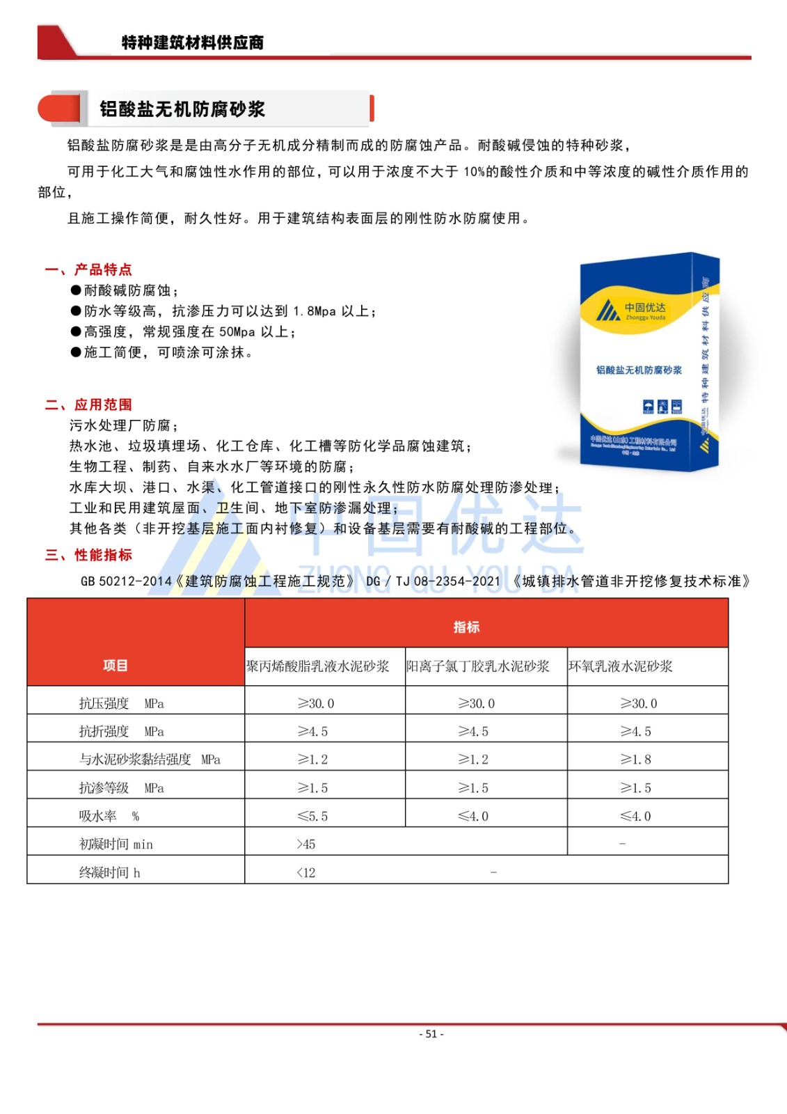 鋁酸鹽無(wú)機(jī)防腐砂漿